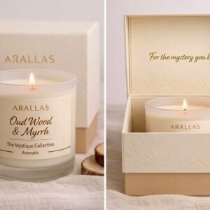 Oud Wood Aromatic Soy Candles