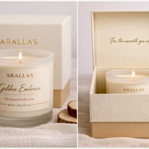 Golden Embrace - Aromatic Soy Candles