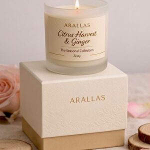 Citrus Harvest & Ginger Aromatic Soy Candles